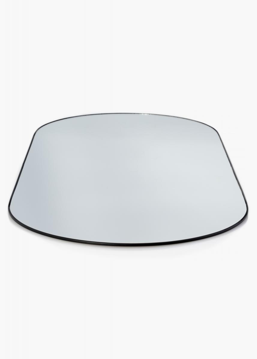 KAILA KAILA Oval Mirror - Thin Black 35x80 cm