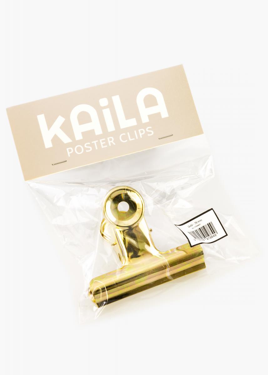 KAILA KAILA Poster Clip Gold - 75 mm
