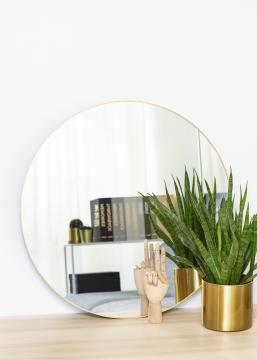 KAILA KAILA Round Mirror - Thin Brass 70 cm 