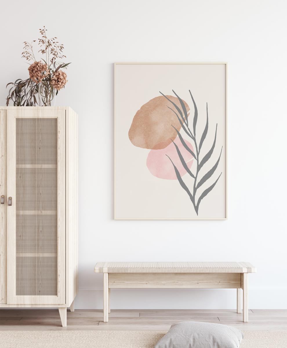 Bildverkstad Painted Leaf II Poster