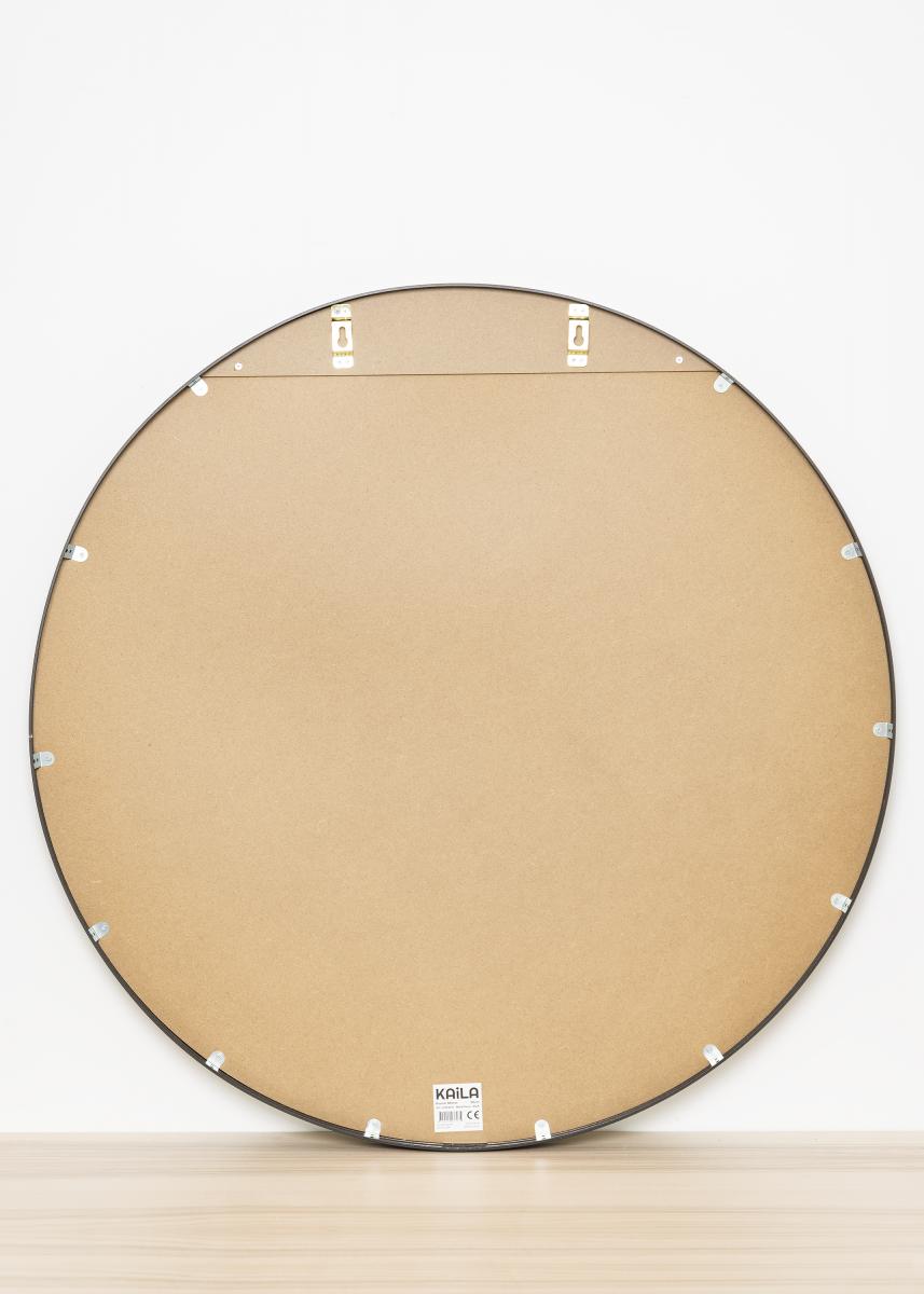 KAILA KAILA Round Mirror - Edge Black 100 cm Ø