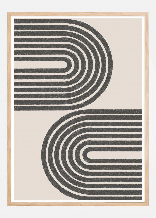 Bildverkstad Flow Shapes No14 Poster