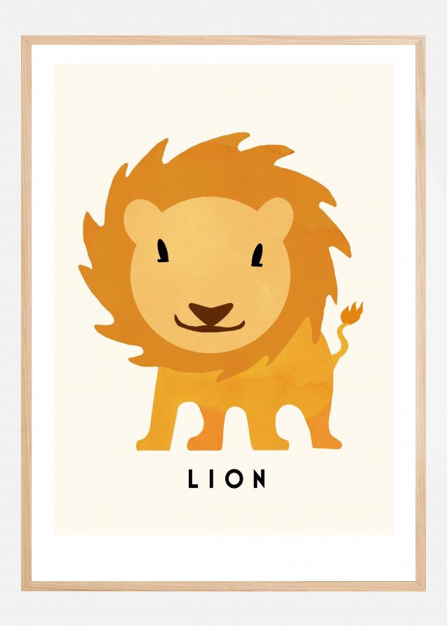 Bildverkstad Lion Poster