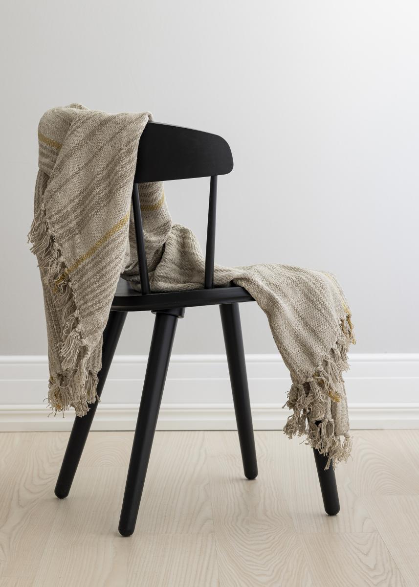 IB Laursen Plaid Stripes - Natuurgekleurd 130x160 cm