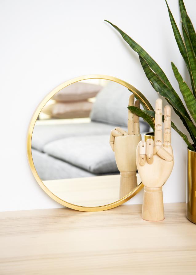 KAILA KAILA Round Mirror - Edge Gold 30 cm Ø