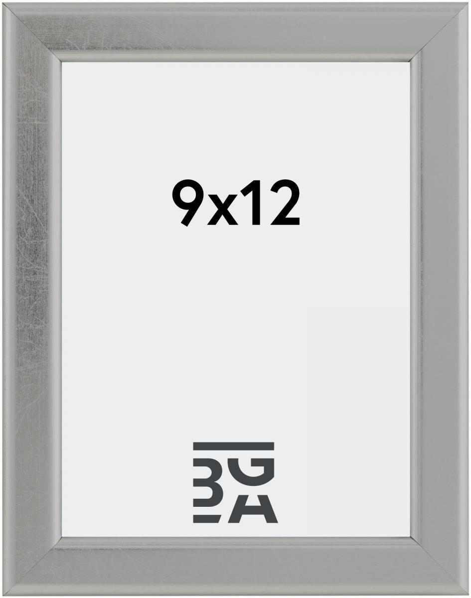 HHC Distribution Fotolijst Slim Mat Ontspiegeld Glas Zilver 9x12 cm