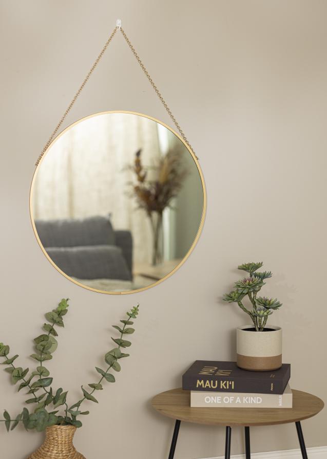 Artlink Ronde Spiegel Modern Goud 61 cm Ø