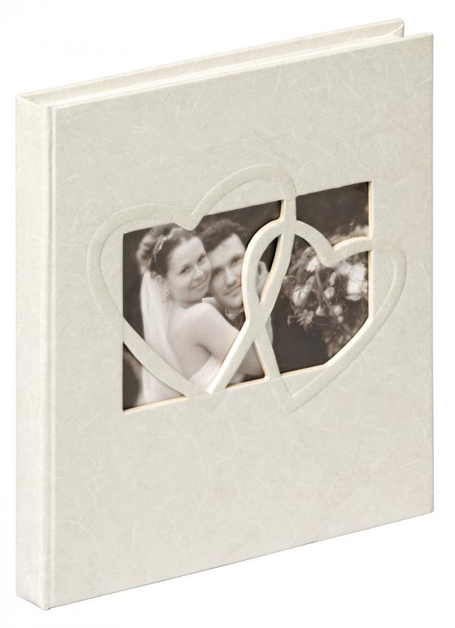Walther Sweet Heart Gastenboek - 23x25 cm (144 Witte zijden / 72 bladen)