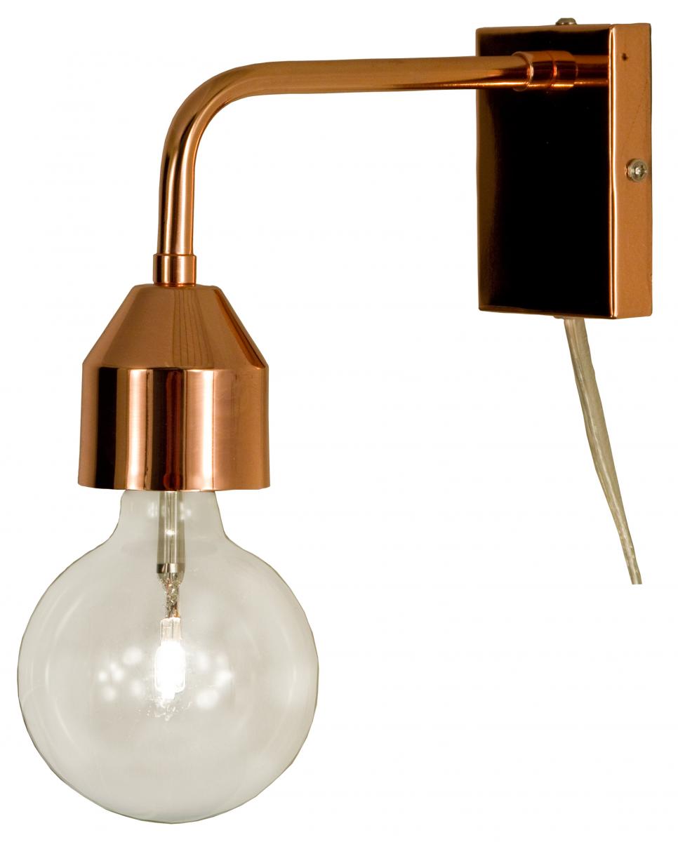 Aneta Belysning Wandlamp Flynn - Koppar