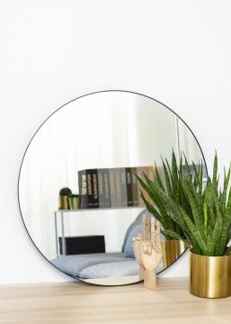 KAILA KAILA Round Mirror - Thin Black 70 cm 