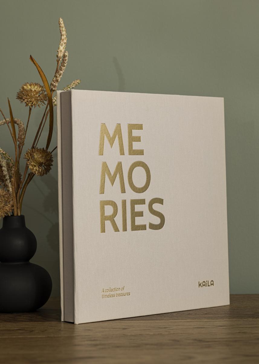 ID Factory KAILA FOTOALBUM MEMORIES Cream - 300 Foto's van 10x15 cm
