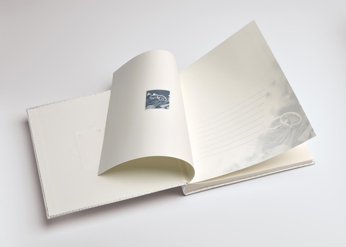 Walther Glamour Album - 34x33 cm (60 Witte zijden / 30 bladen)