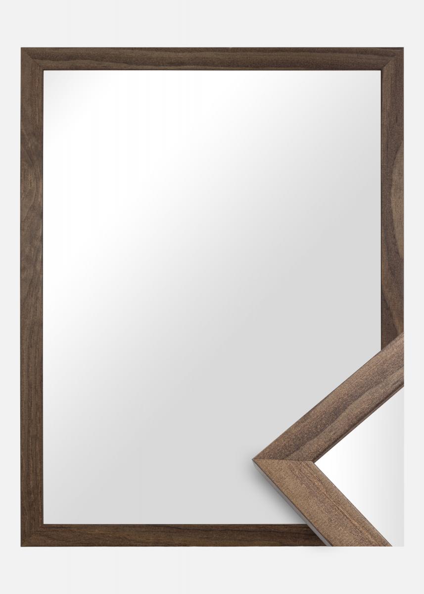 Spegelverkstad Spiegel Stilren Walnoot - Eigen afmetingen