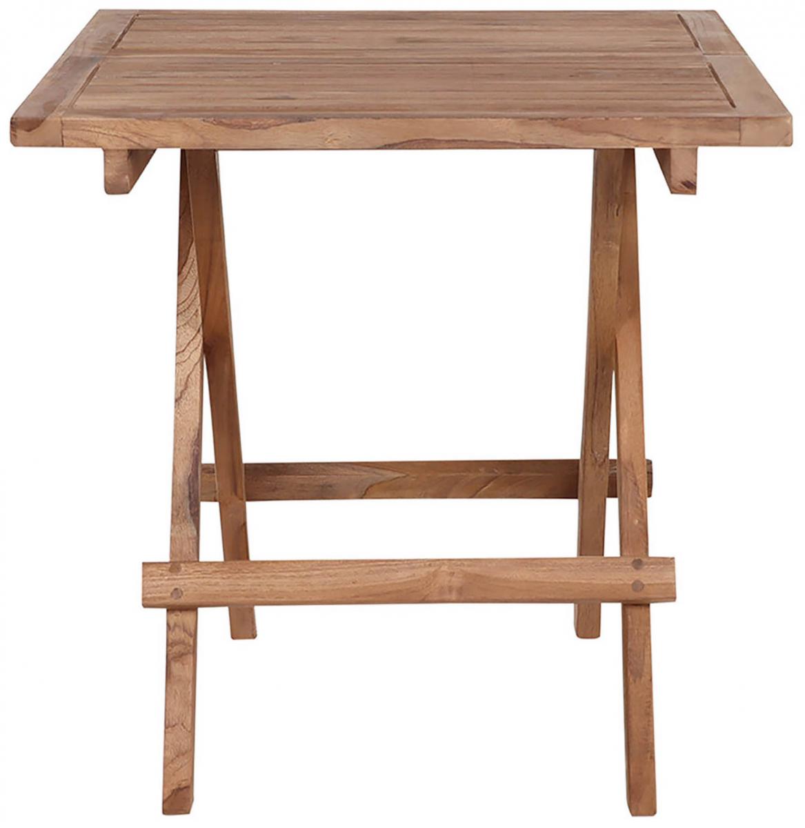 House Nordic Bijzettafel Bilbao 50x50 cm - Teak