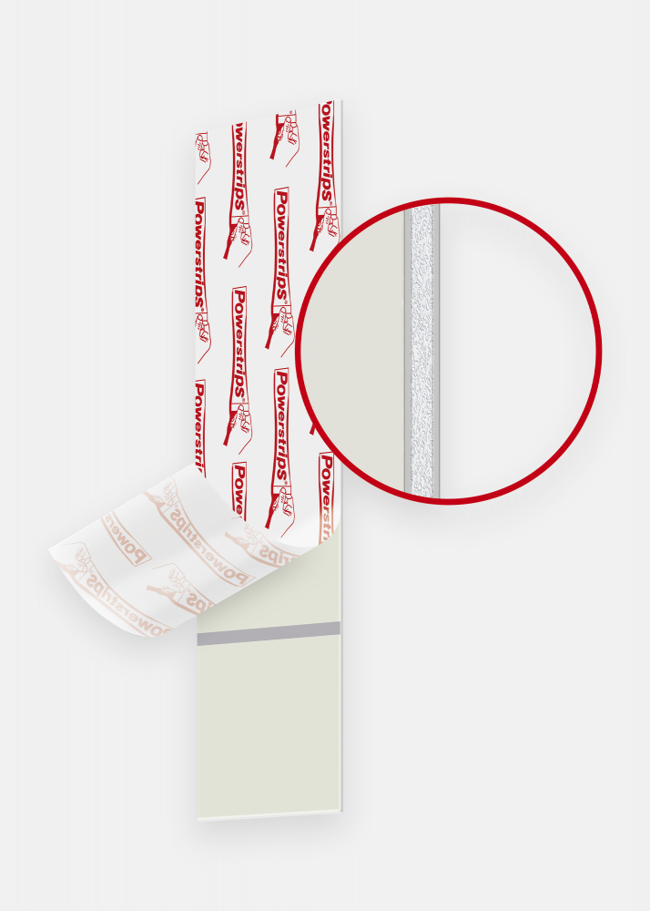 Estancia Tesa navulling - Verstelbare zelfklevende spijkers voor alle muursoorten - 6 st.