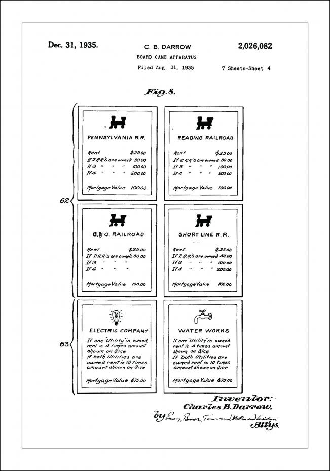 Bildverkstad Patenttekening - Monopolie III