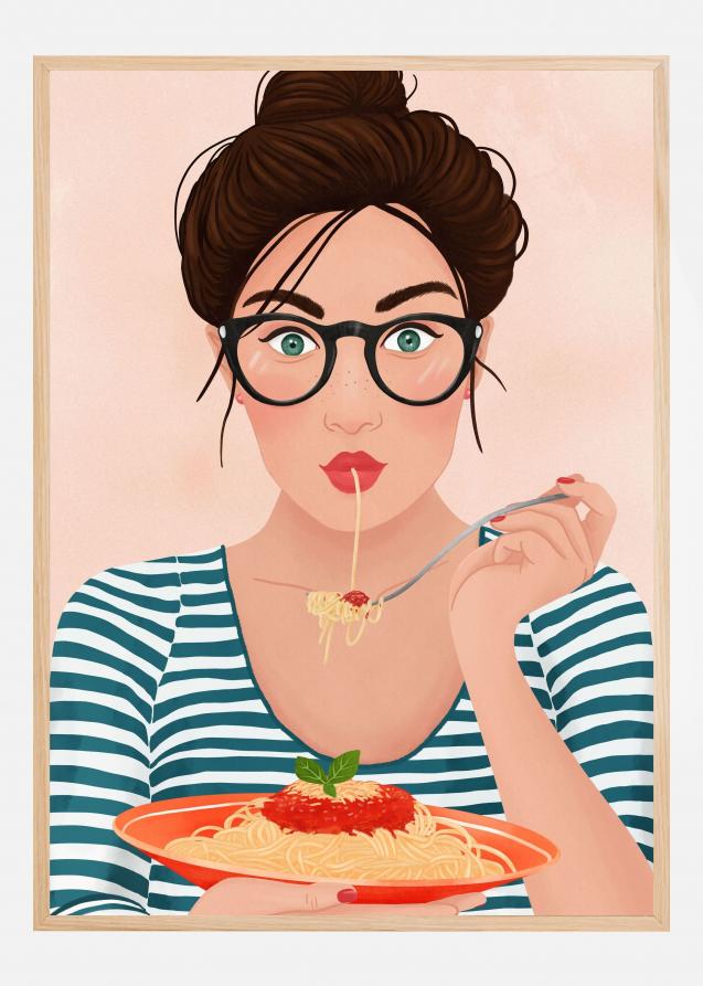 Bildverkstad Spaghetti Poster