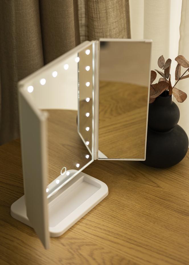 KAILA KAILA Make-up spiegel Tri-Fold Magnifying Wit 20x30 cm