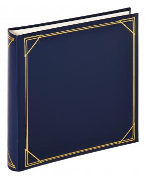 Walther Vierkant Blauw - 30x30 cm (100 Witte zijden / 50 bladen)