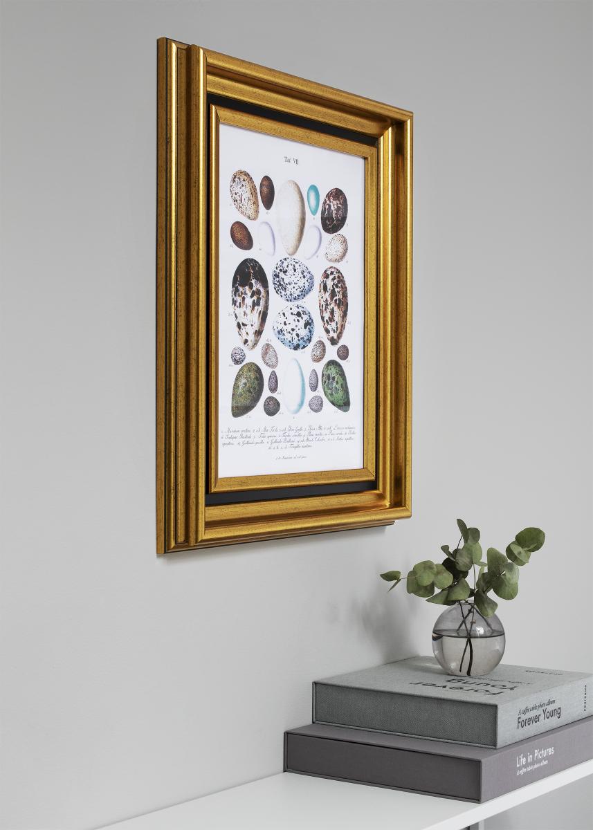 Ramverkstad 60x90 Ombud Spiegel Gysinge Goud - Eigen afmetingen