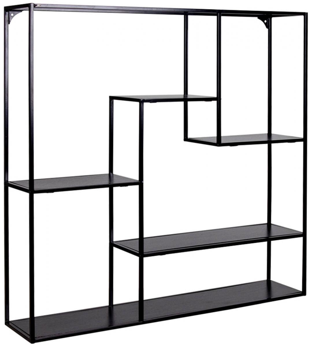 House Nordic Wandplank Vita 85x85 cm - Zwart