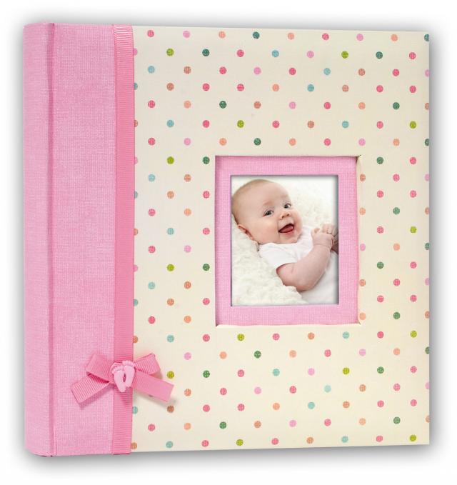 BGA Nordic Kara Babyalbum Roze - 200 Foto's van 11x15 cm