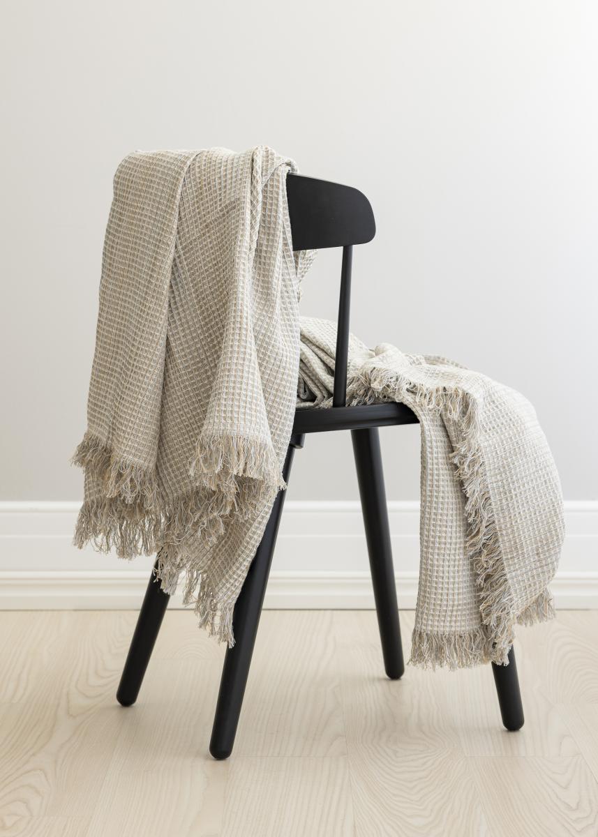 Recycled by wille Plaid Vilhelmina - Asgrijs 130x170 cm