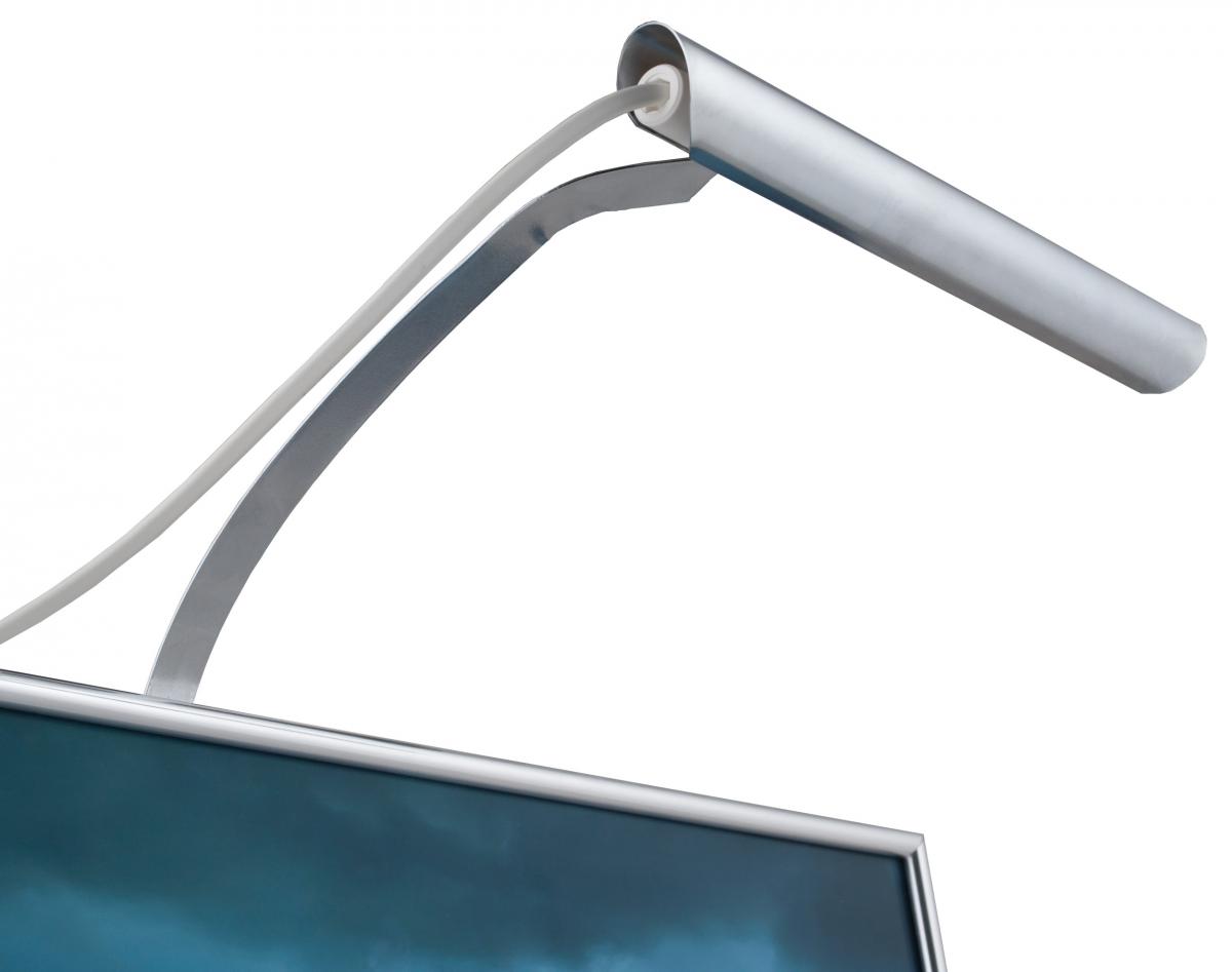 Eklunds metall Eklunds Uno 1 voor lijstbreedte 25-60 cm schilderijverlichting - Staal