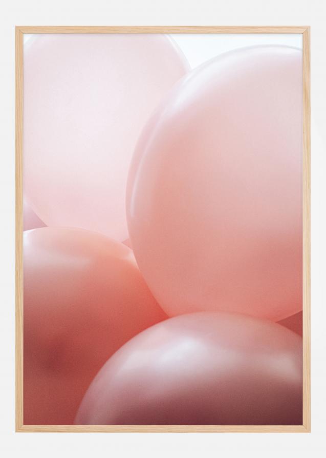 Bildverkstad Rosy Balloons Poster