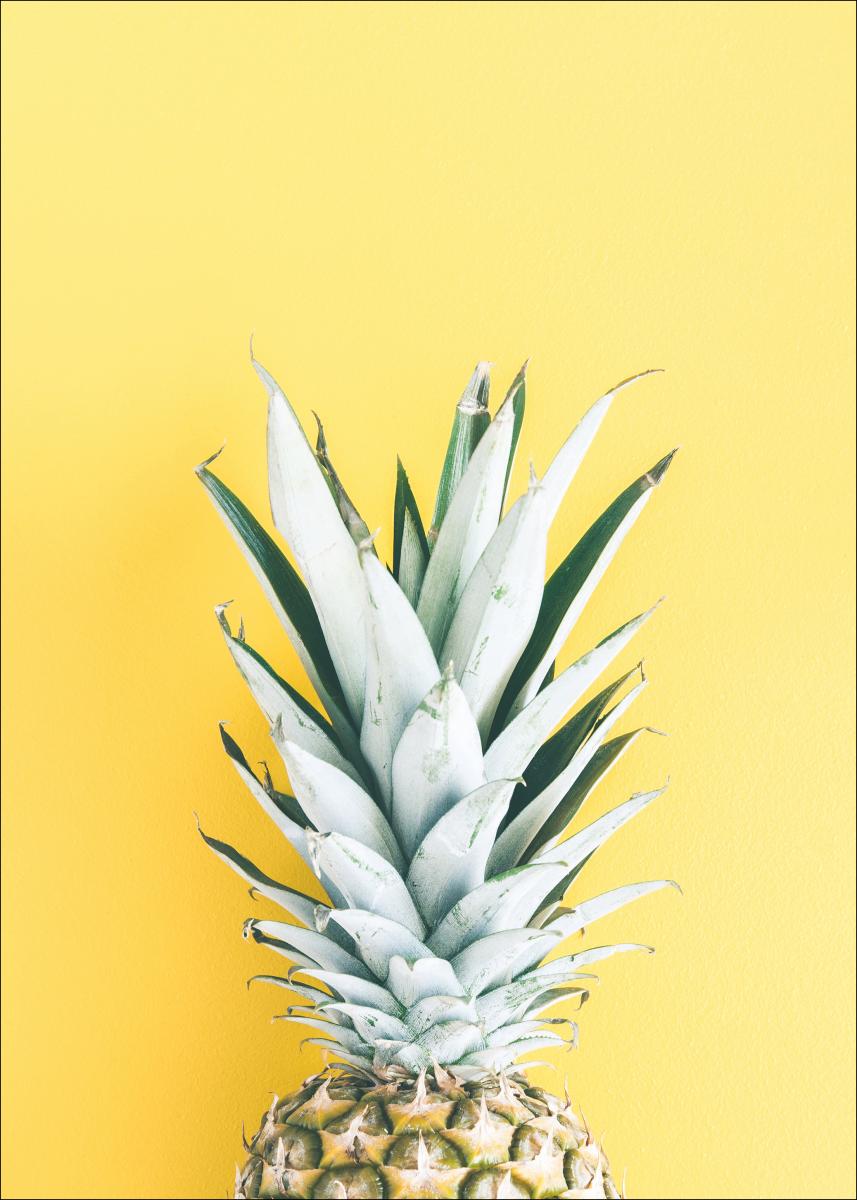 Lagervaror egen produktion Pineapple Yellow Poster