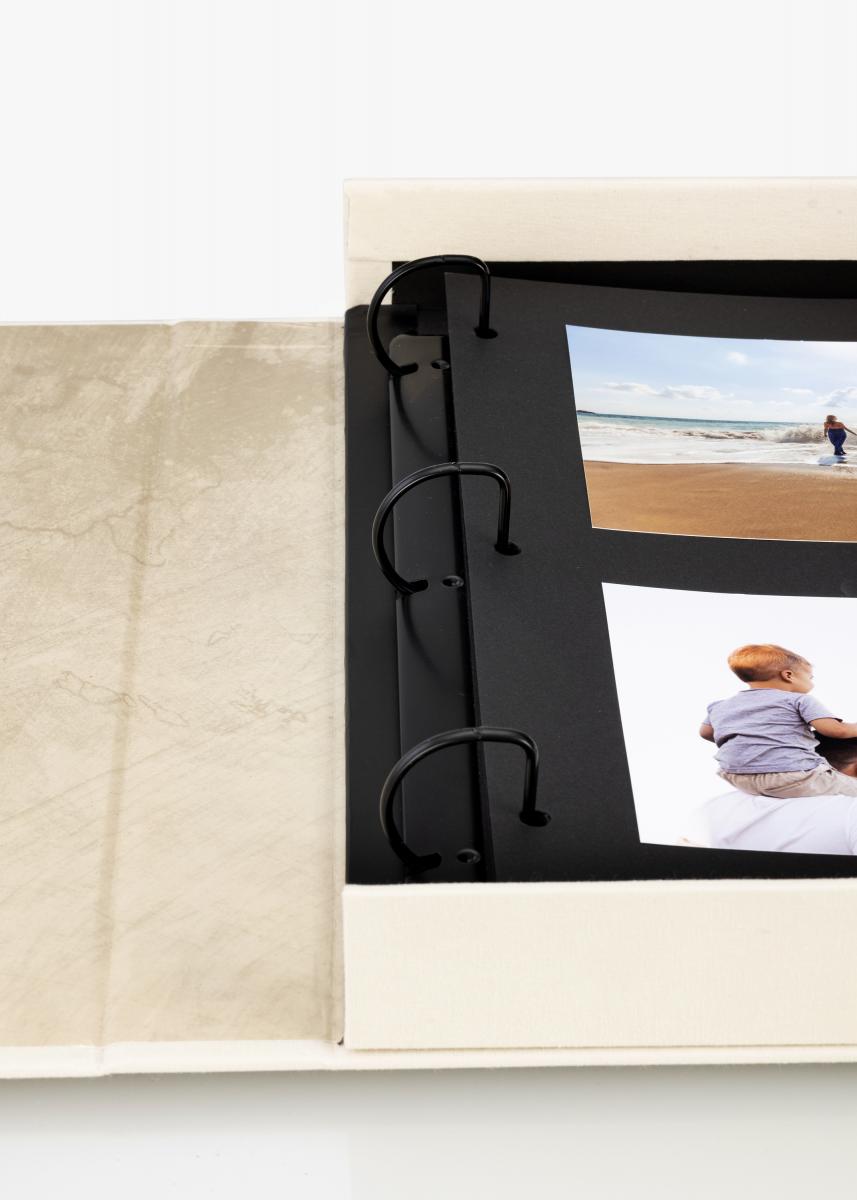 KAILA KAILA ONE OF A KIND Creme - Coffee Table Photo Album (60 Zwarte zijden)