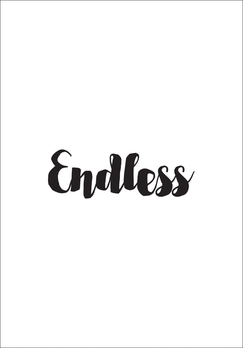 Bildverkstad Endless Poster