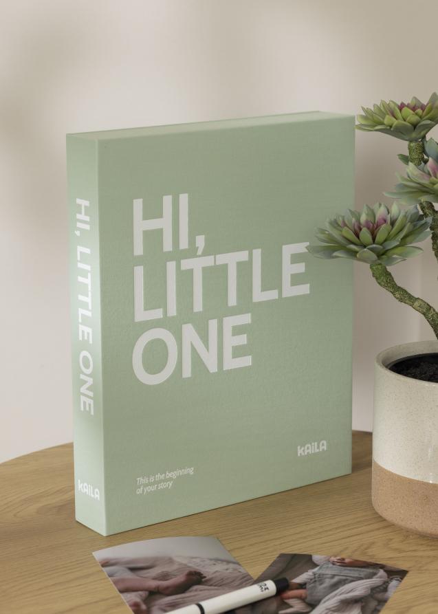 KAILA KAILA HI LITTLE ONE Mint - Coffee Table Photo Album (60 Zwarte zijden)