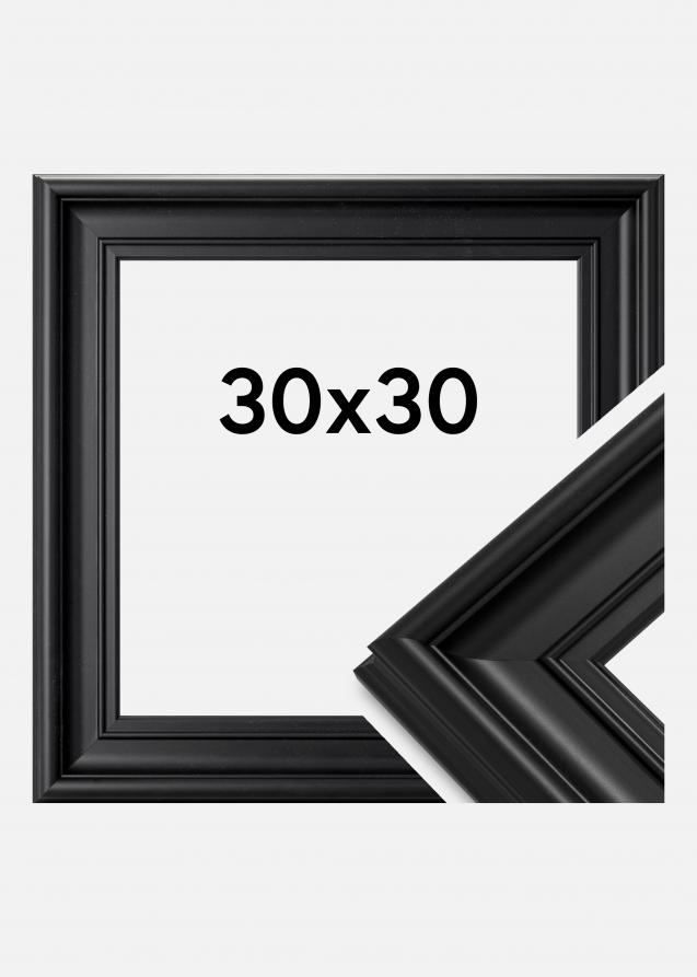 Galleri 1 Fotolijst Mora Premium Acrylglas Zwart 30x30 cm