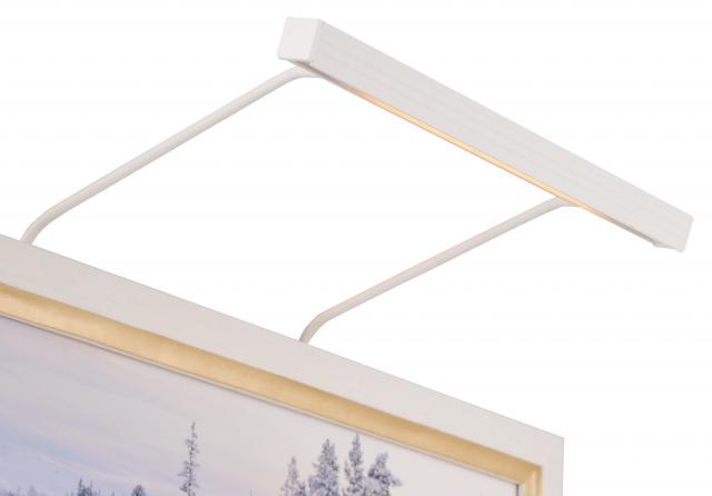 BLP BLP 117 voor lijstbreedte 65-90 cm schilderijverlichting - Wit