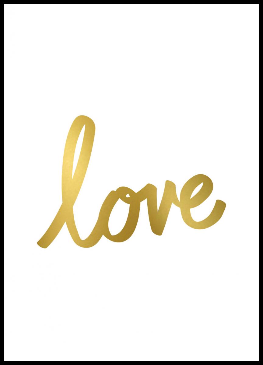 Lagervaror egen produktion Love Poster