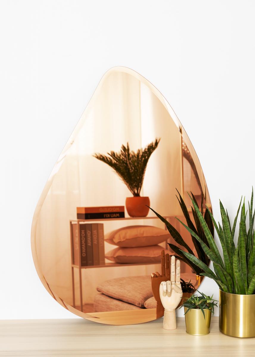 KAILA KAILA Spiegel Deluxe Drop Rose Gold 65x90 cm