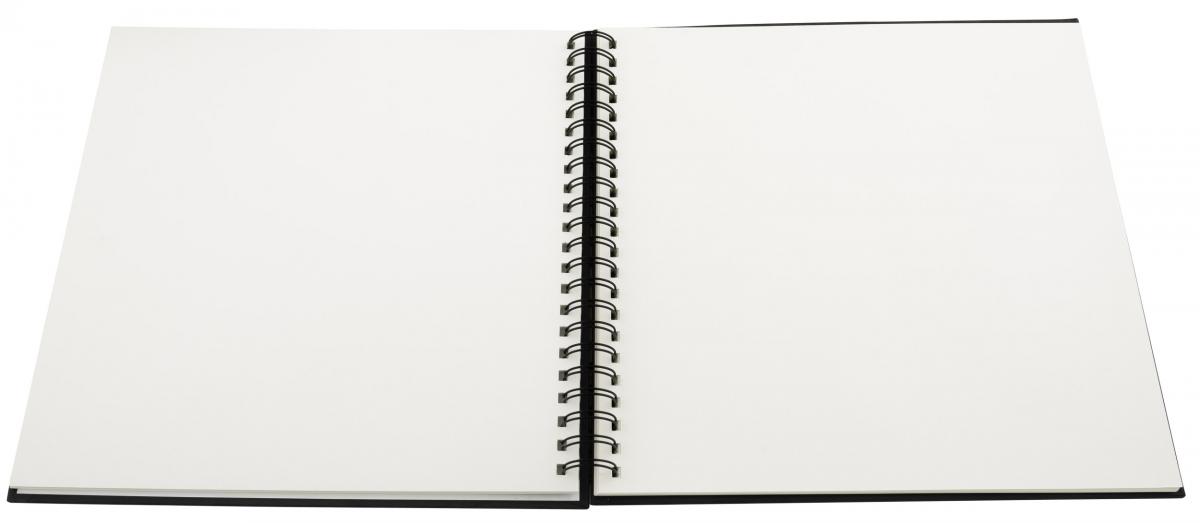 Walther Fun Spiraalalbum Paars - 30x30 cm (50 Witte zijden / 25 bladen)