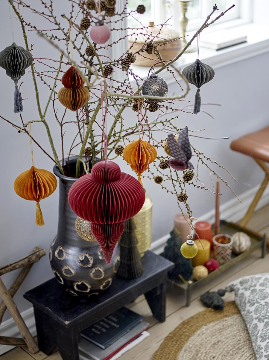 Bloomingville Rond vloerkleed Birk - Jute 90 cm Ø