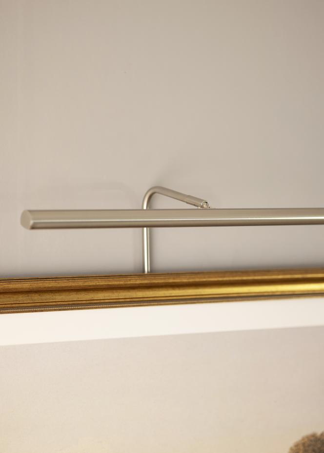Texa Design Artist LED 60 cm voor lijstbreedte +90 cm schilderijverlichting - Nikkel