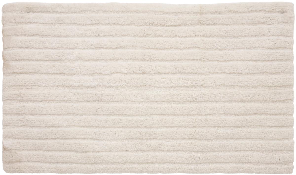 Norvi Group Badmat Stripe - Sneeuwwit 60x100 cm