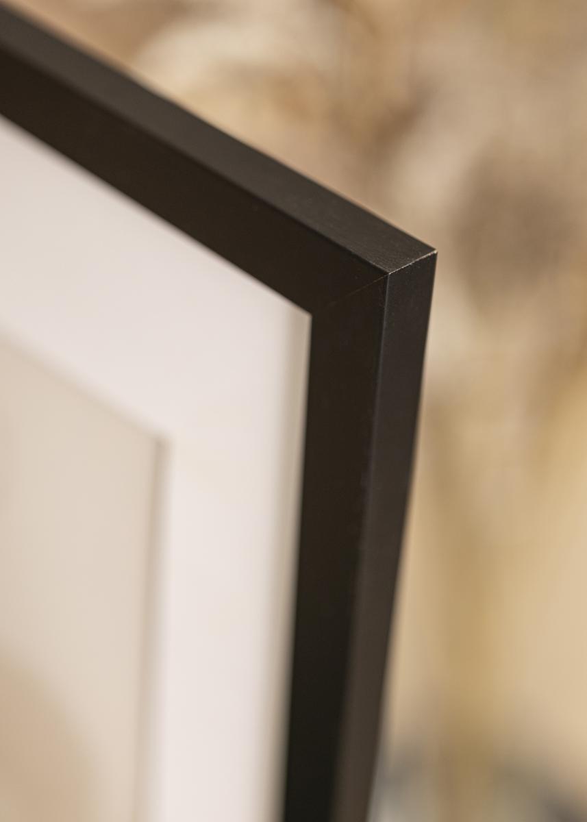 Galleri 1 Fotolijst Black Wood Premium Ontspiegeld 60x80 cm