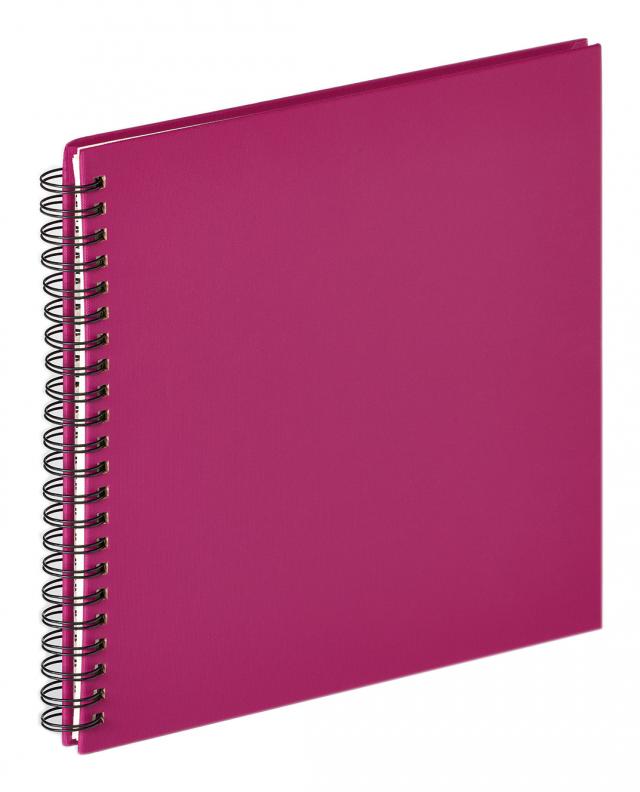 Walther Fun Spiraalalbum Paars - 30x30 cm (50 Witte zijden / 25 bladen)
