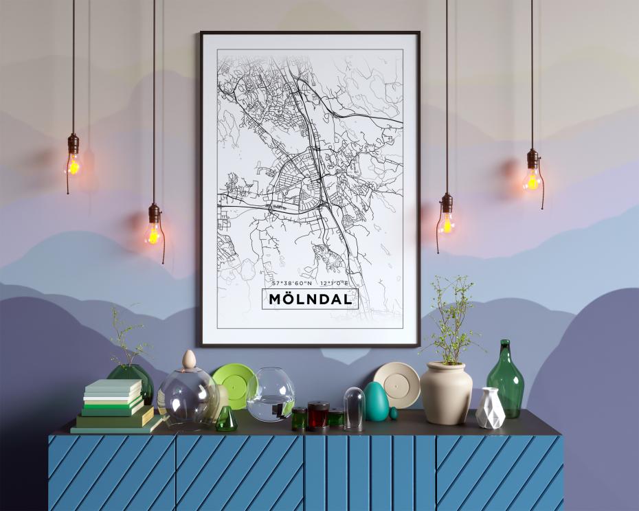 Bildverkstad Map - Mlndal - White