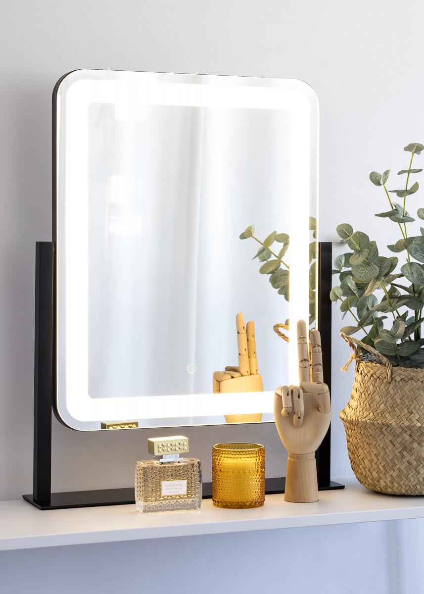 KAILA KAILA Make-up spiegel III Zwart - 45x60 cm