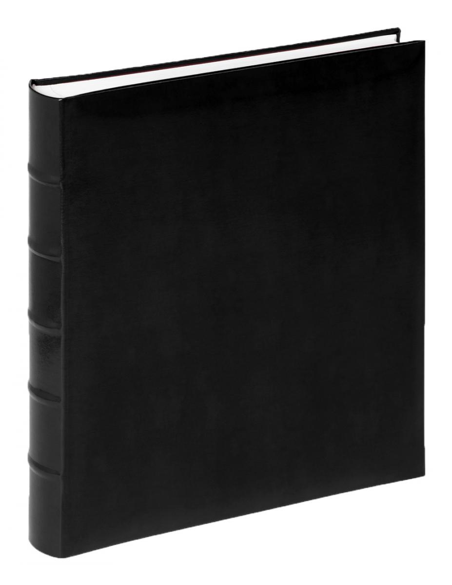 Walther Walther Fotoalbum Classic Zwart - 30x37 cm (80 Witte pagina's / 40 bladen)
