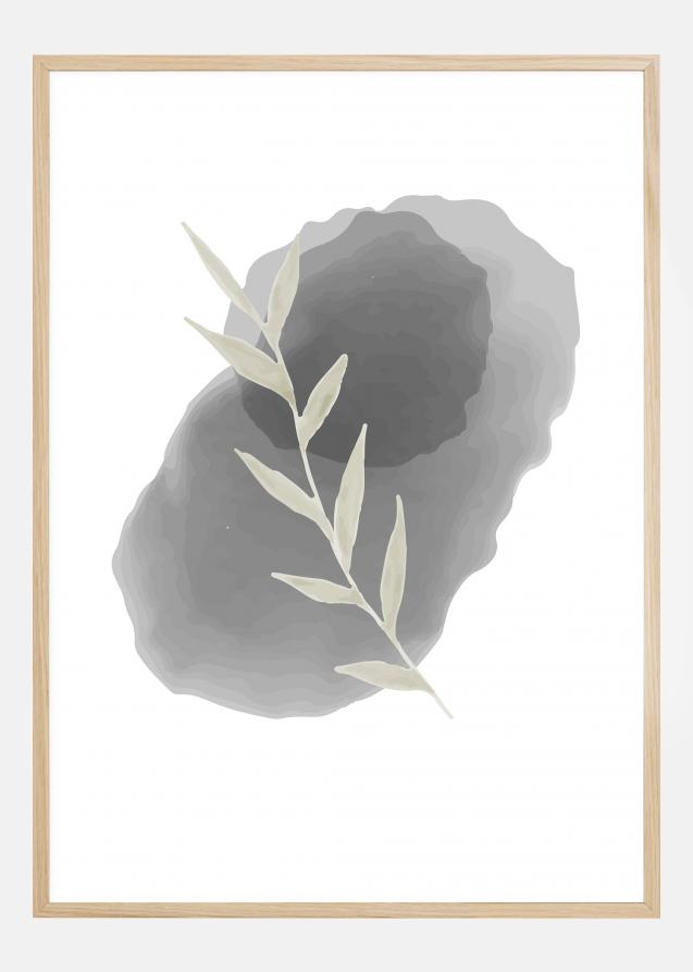 Bildverkstad Painted Leaf I Poster