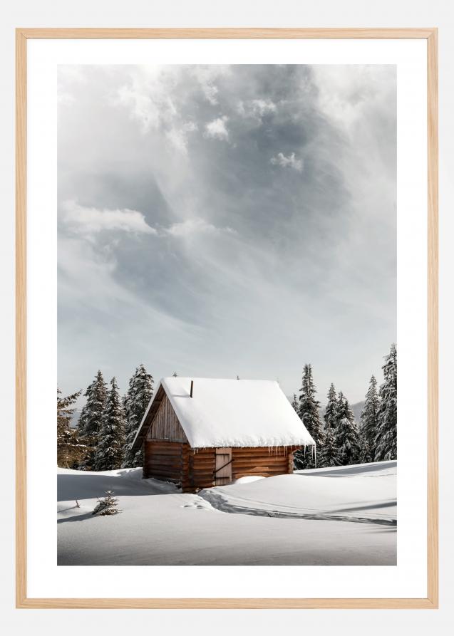 Bildverkstad Winter Cabin Poster
