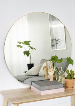 KAILA KAILA Round Mirror - Thin Brass 100 cm 