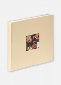 Walther Fun Album Crème - 26x25 cm (40 Witte zijden / 20 bladen)
